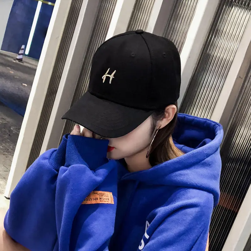 2022 New Arrival Black Korean Style Baseball Cap - Image 7