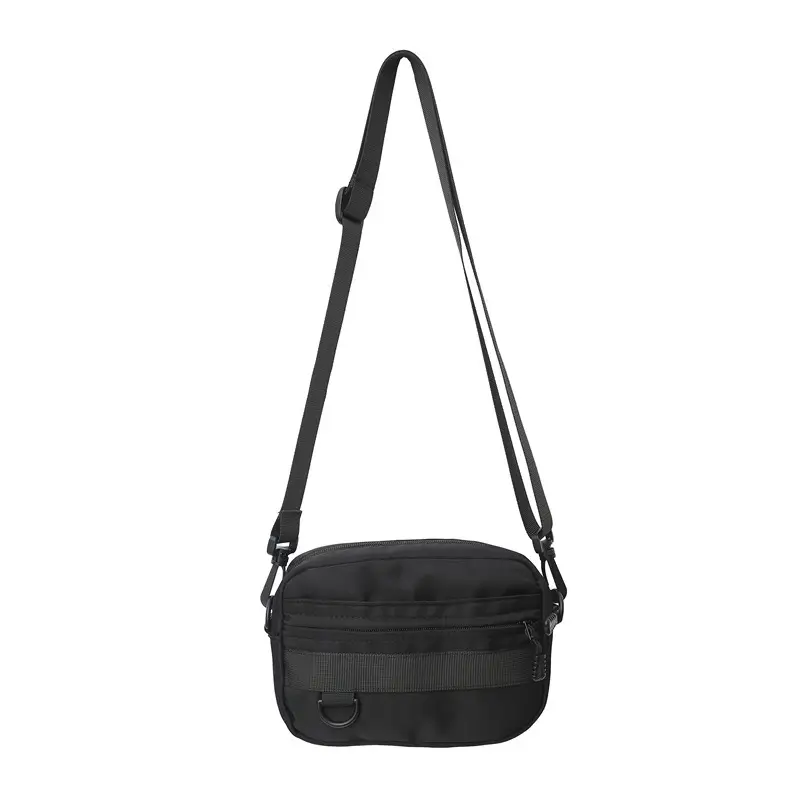 Men's Blue Black Green Shoulder Bag Small - Image 4