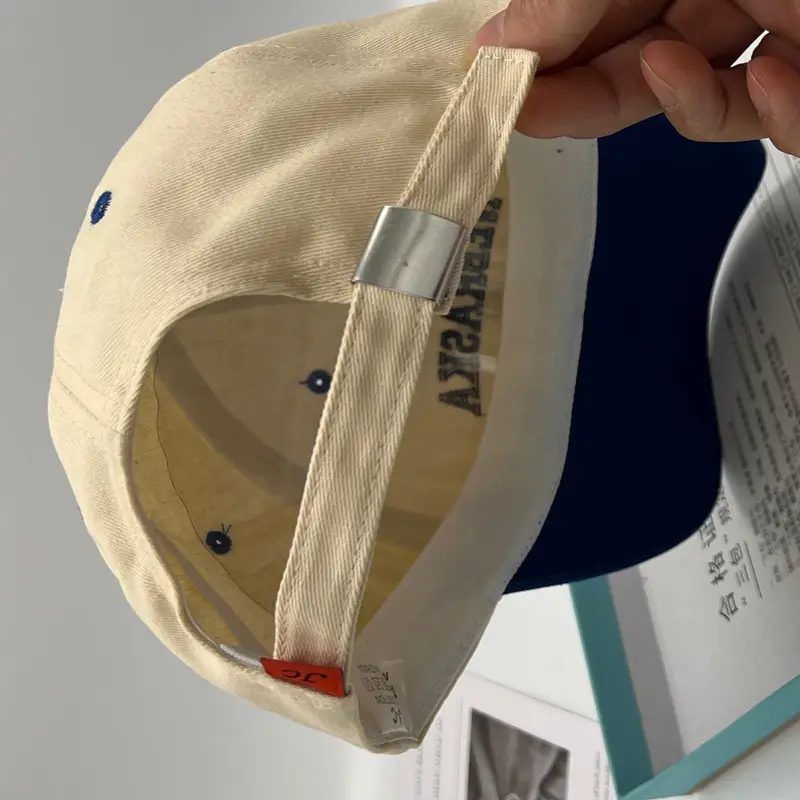 Korean Style Baseball Cap Women Green Beige DUNK