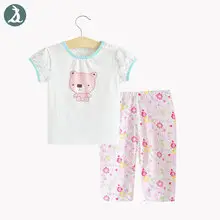 Children's Light Blue Modal Sleep Suit Set — feature 8