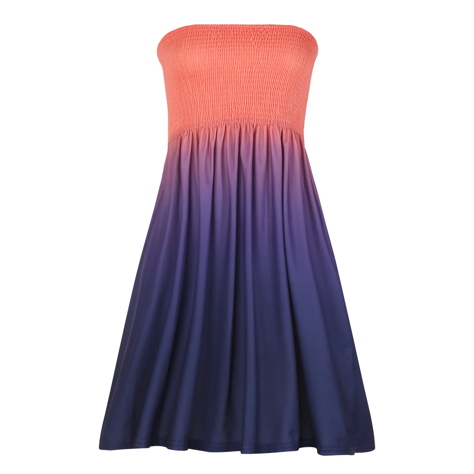 Red Floral Sleeveless Summer Dress for Women - Image 8