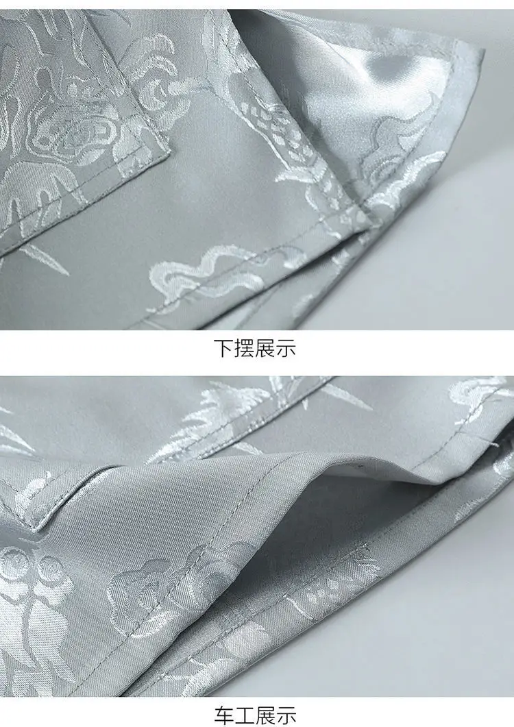 Ice Silk Chinese Tang Suit for Elderly Men — feature 18