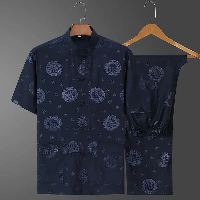 Fu [suit] navy blue