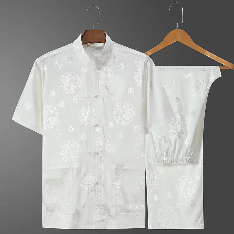 Round Dragon [suit] White