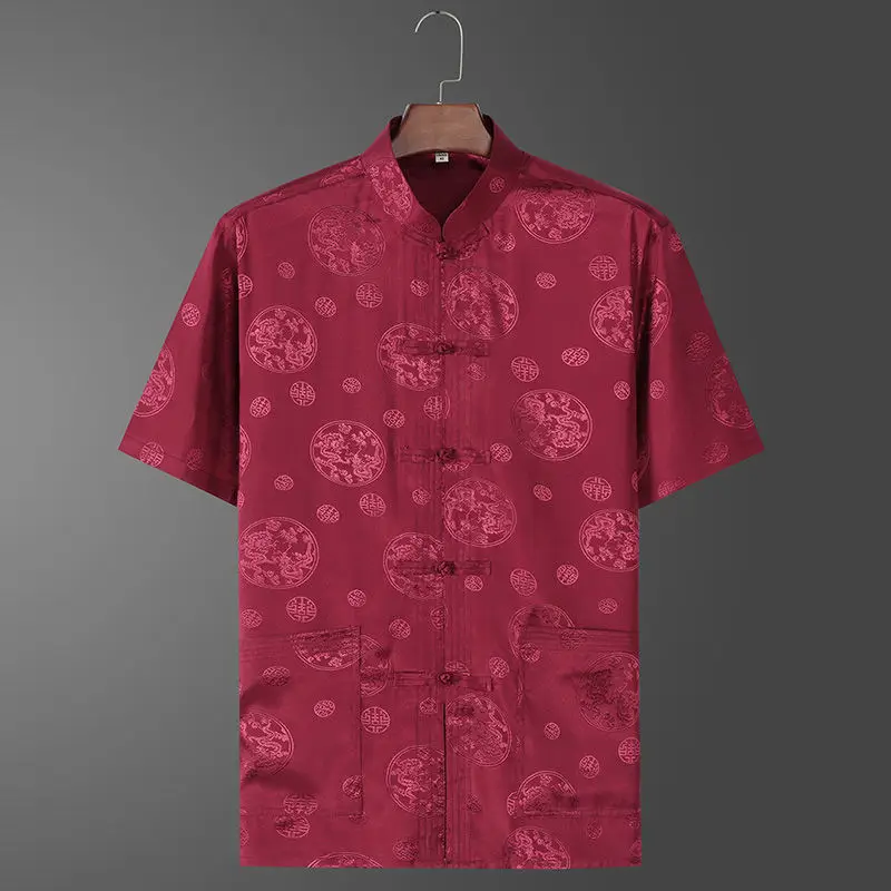 Round Dragon (Top) Red