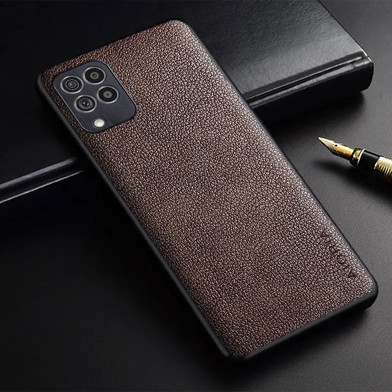 Small Litchi Pattern Phone Case for Samsung Galaxy F62/M62 M52 M51 - Image 6