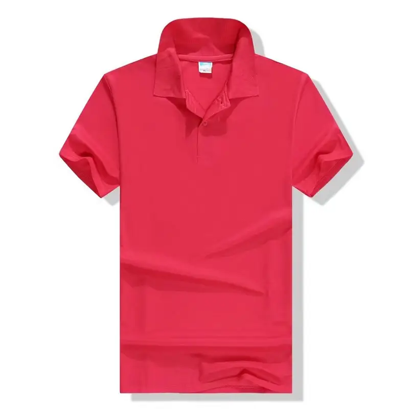 Purple Polo T-Shirt with Lapel Work & Custom Logo