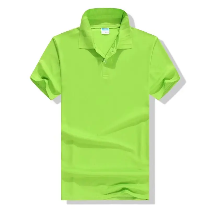 Purple Polo T-Shirt with Lapel Work & Custom Logo