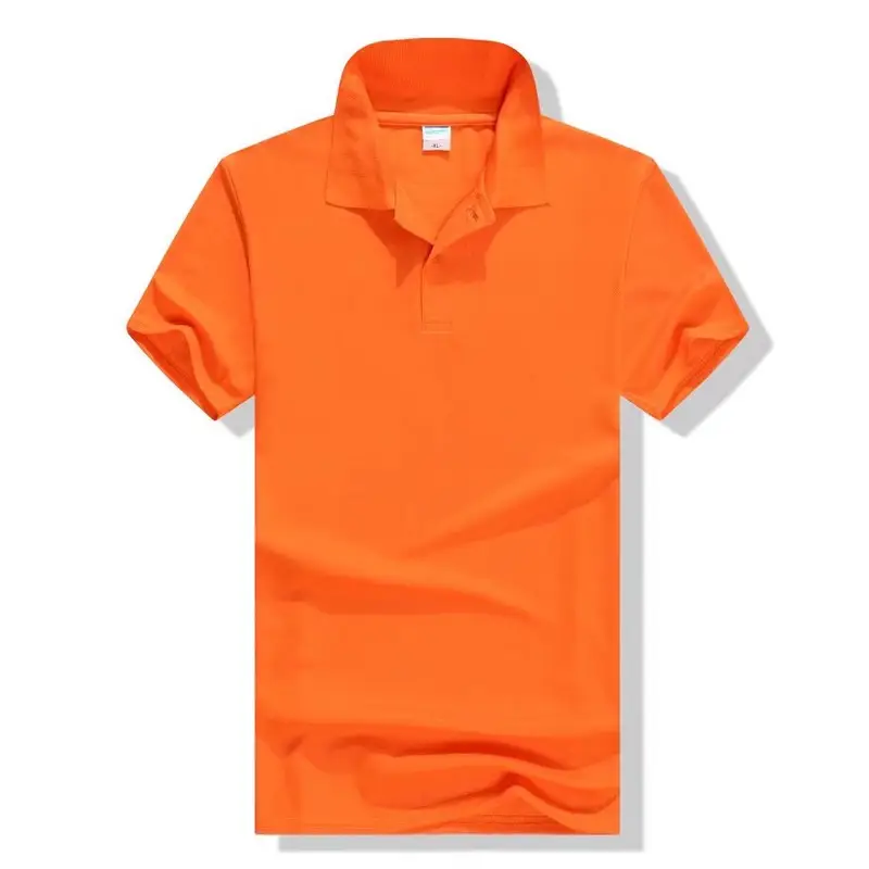 Purple Polo T-Shirt with Lapel Work & Custom Logo