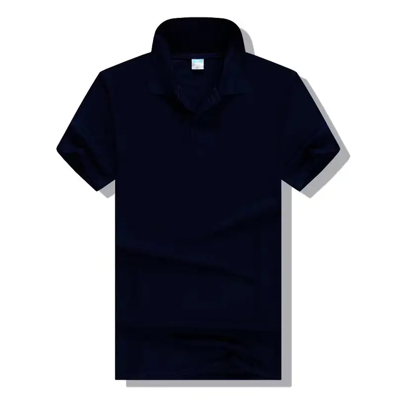 Purple Polo T-Shirt with Lapel Work & Custom Logo