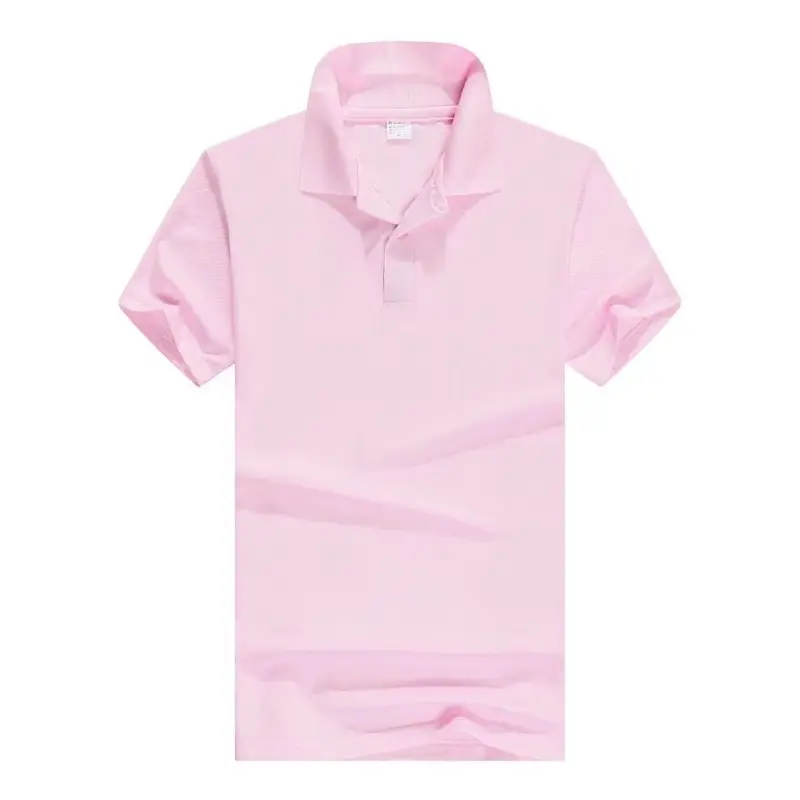 Purple Polo T-Shirt with Lapel Work & Custom Logo