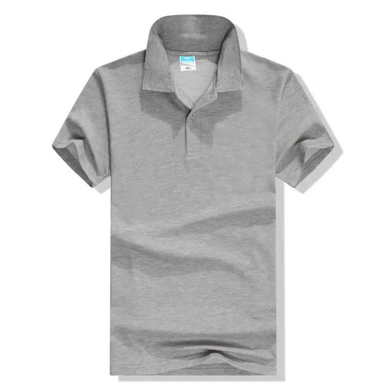 Purple Polo T-Shirt with Lapel Work & Custom Logo
