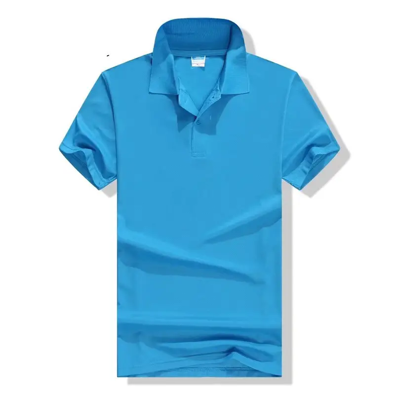 Purple Polo T-Shirt with Lapel Work & Custom Logo