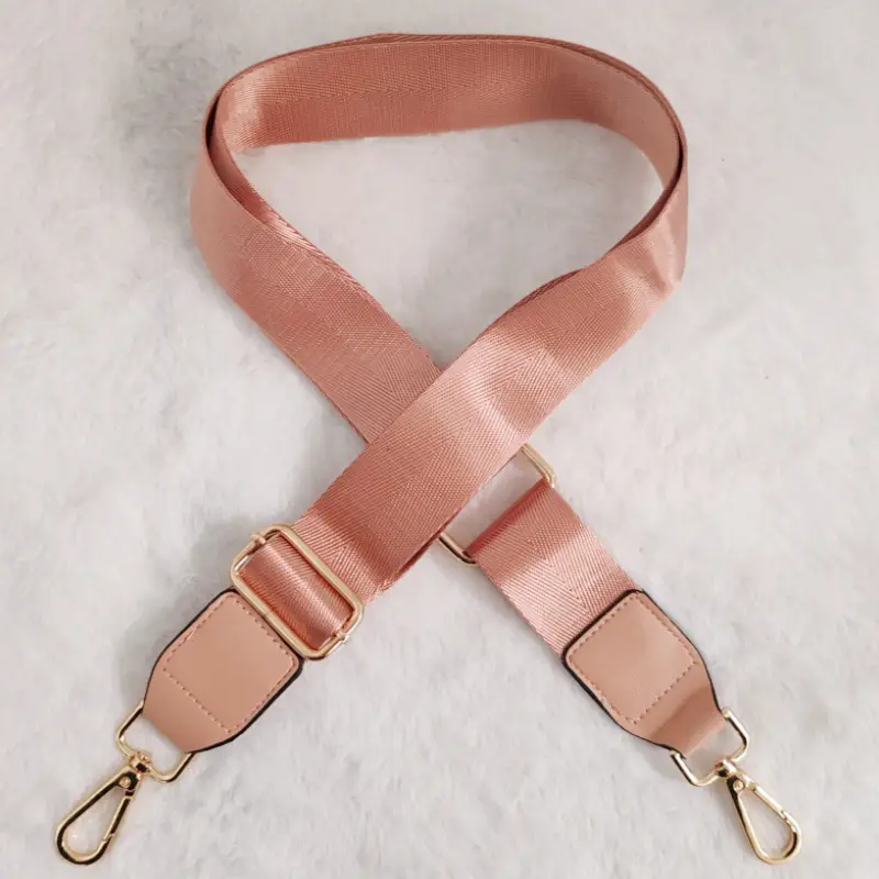 Pink Leather Shoulder Crossbody Bag with Gold Clasp
