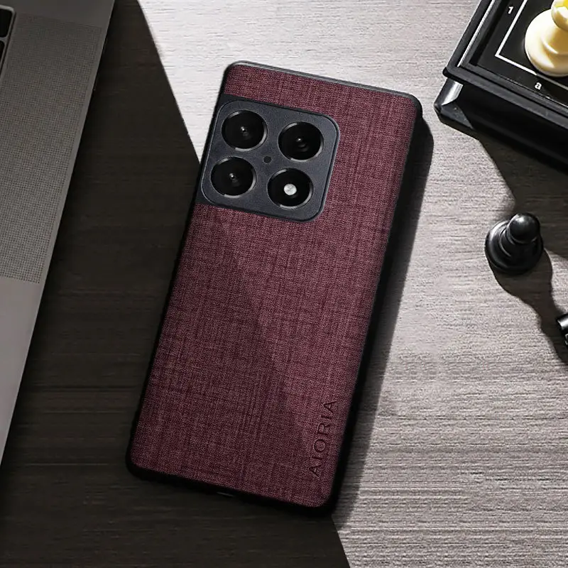Non-Slip Canvas Phone Case for OnePlus 10 Pro