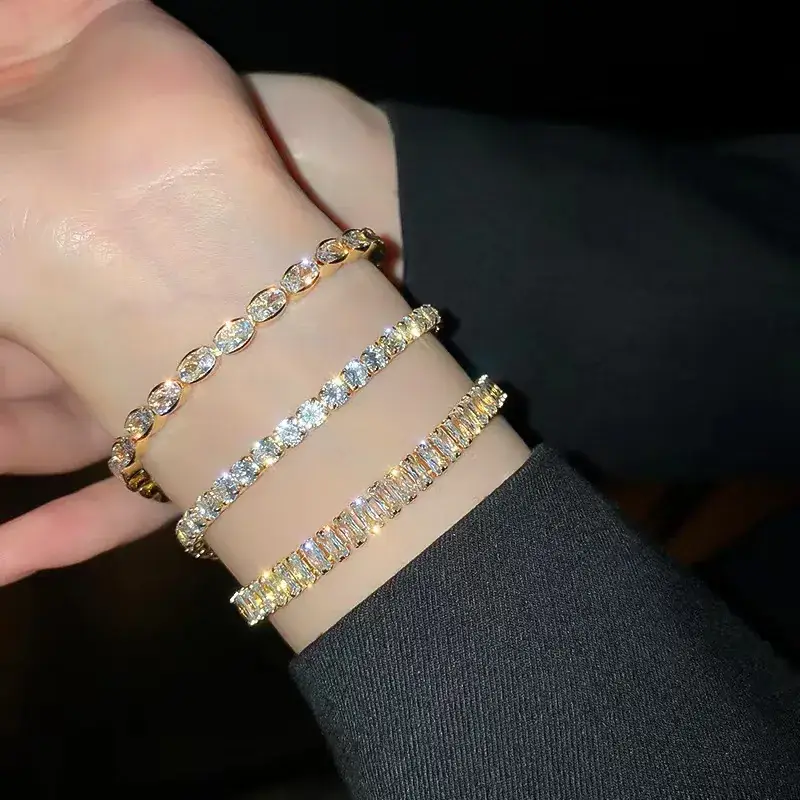 AAA Zircon Bracelet for Women Simple Fashion Matching