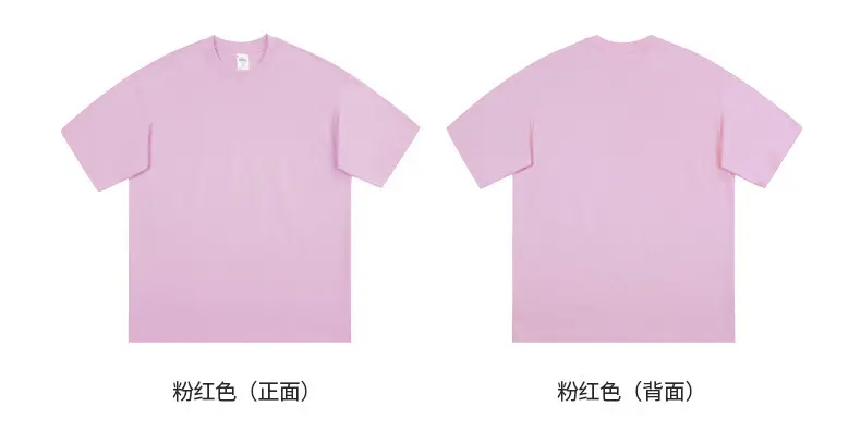 Men Black T-Shirt 280g Cotton Retro Large — feature 29