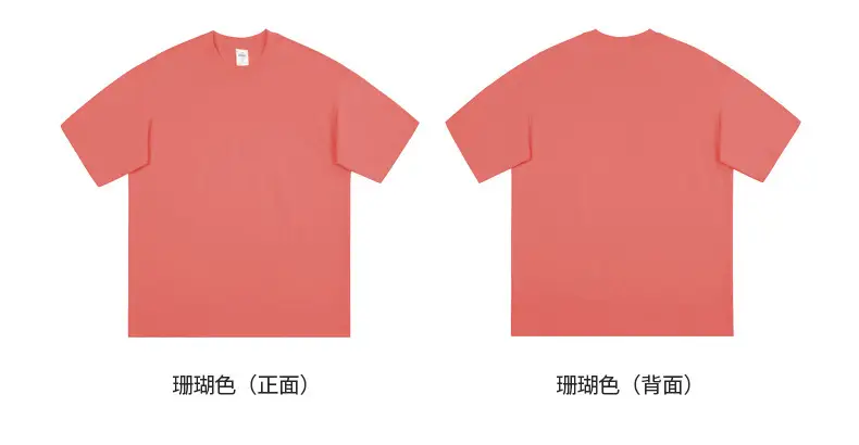 Men Black T-Shirt 280g Cotton Retro Large — feature 32