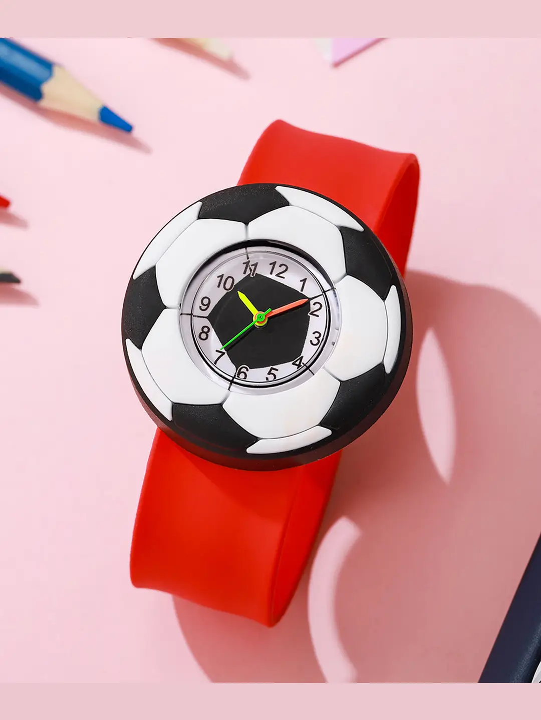 A08702 children's quartz watch a variety of cartoon animation small animals clap watch kindergarten baby play young