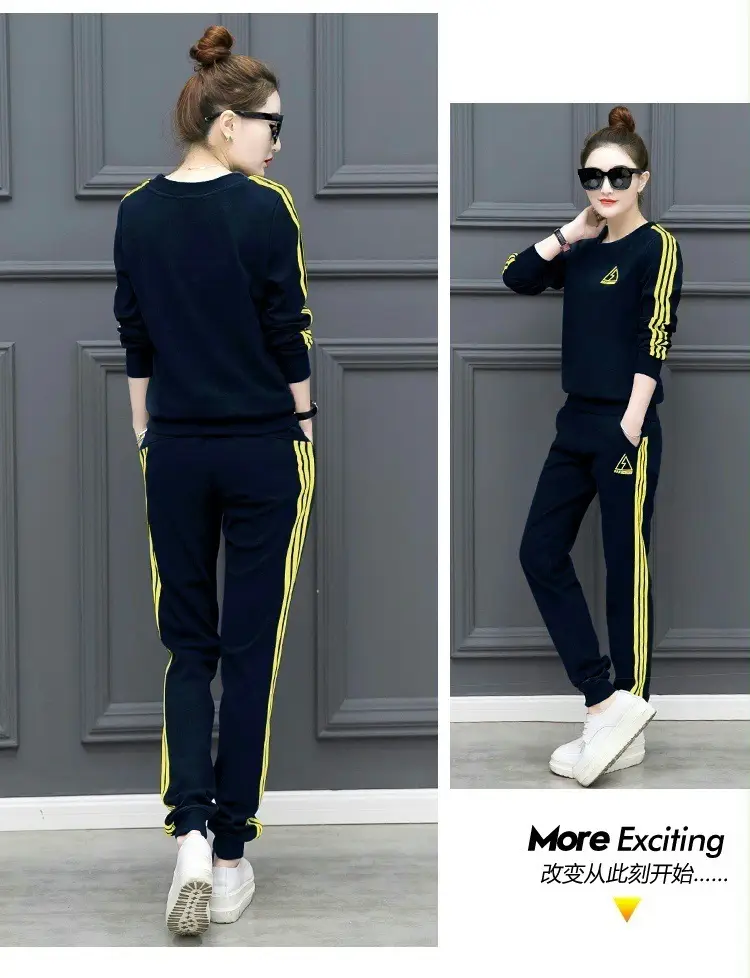 Sports Two-Piece Set for Women 2026 Stylish and Trendy European and American Foreign Trade Fashion Plus Size for Plus-Size Women 100kg Set Wholesale — feature 26