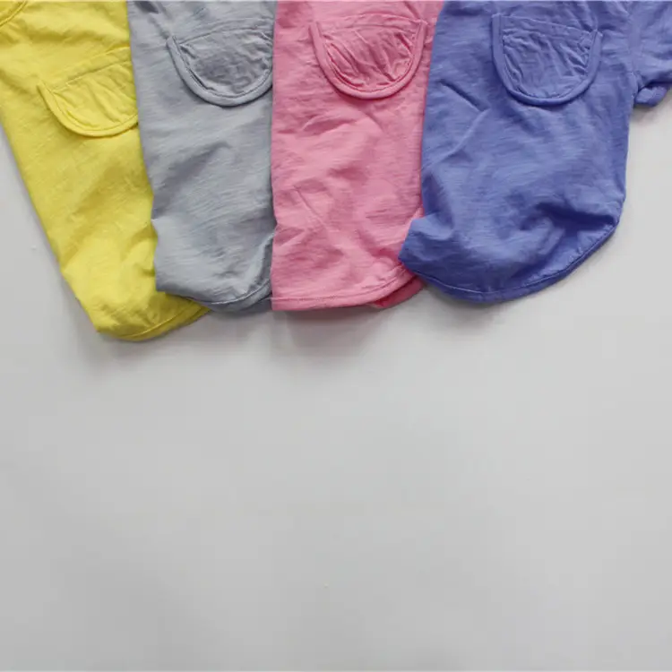 Boys T-Shirt Yellow Korean Style Cotton Loose — feature 8