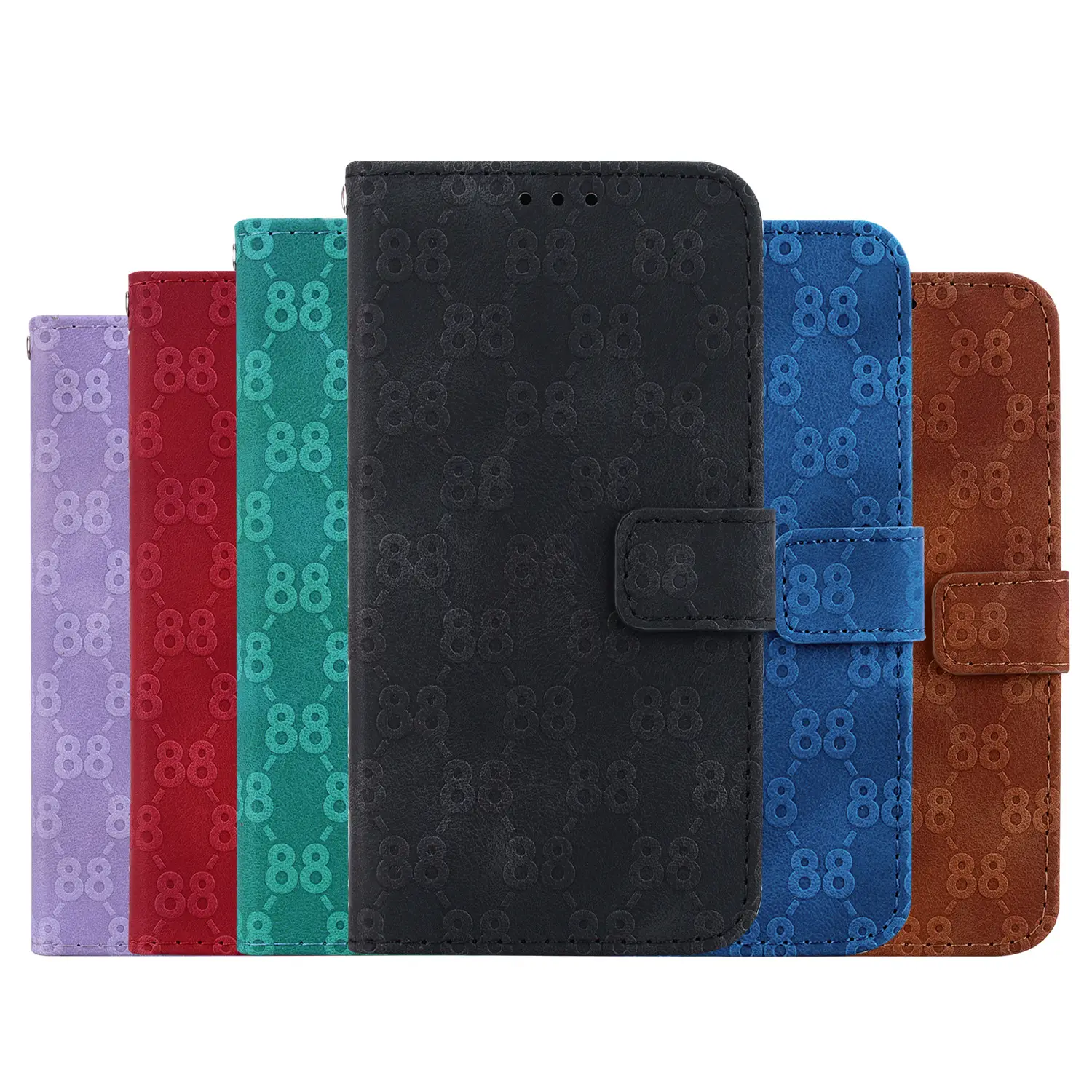 Flip Phone Leather Case A90 A720 Protective Cover
