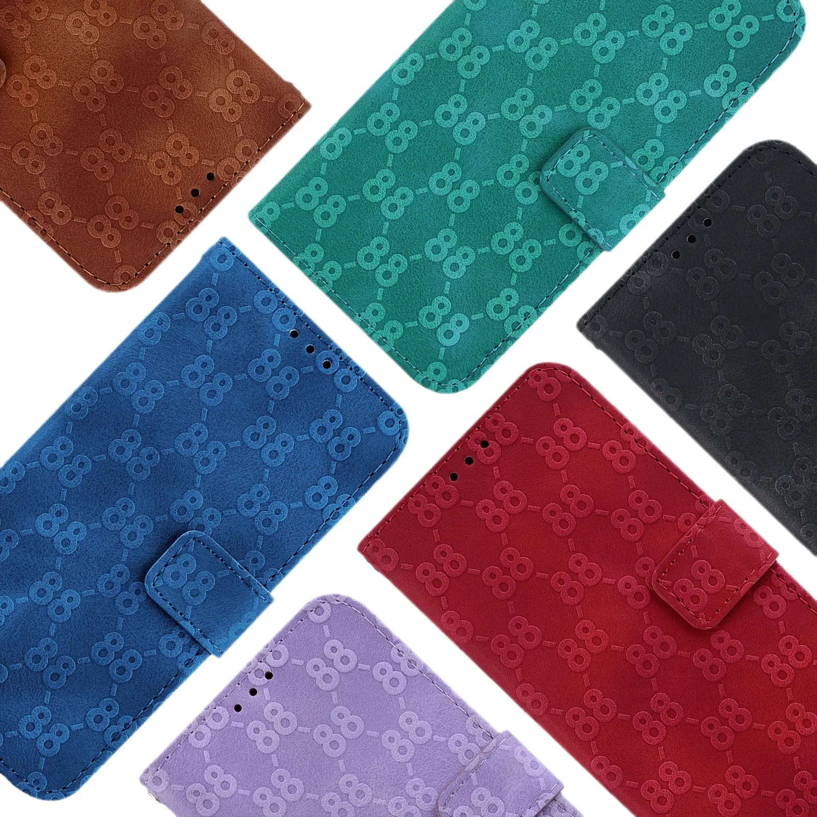 Flip Phone Leather Case A90 A720 Protective Cover