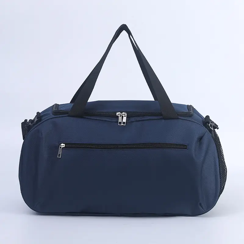 Men's White Basketball Fitness Travel Bag Large Capacity - Image 3