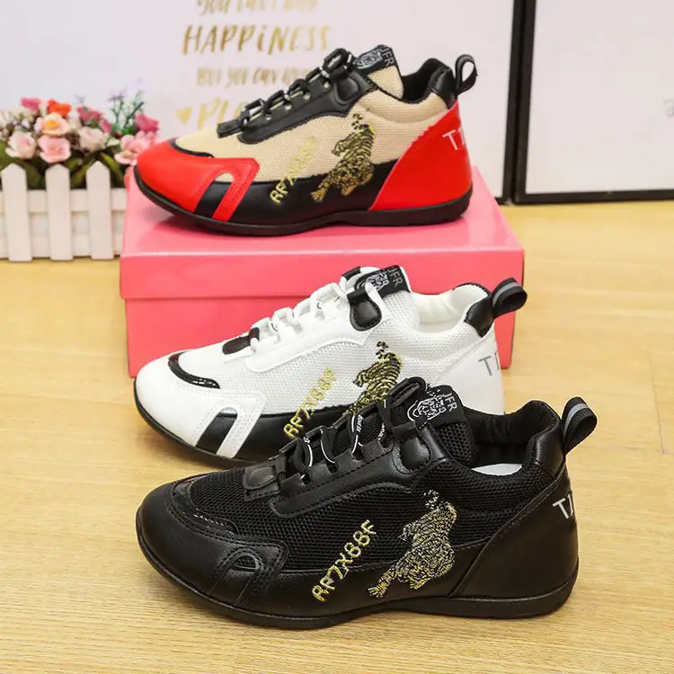 Women's 2023 Casual Sneakers Red White Black Low-top Cross-border - Image 10
