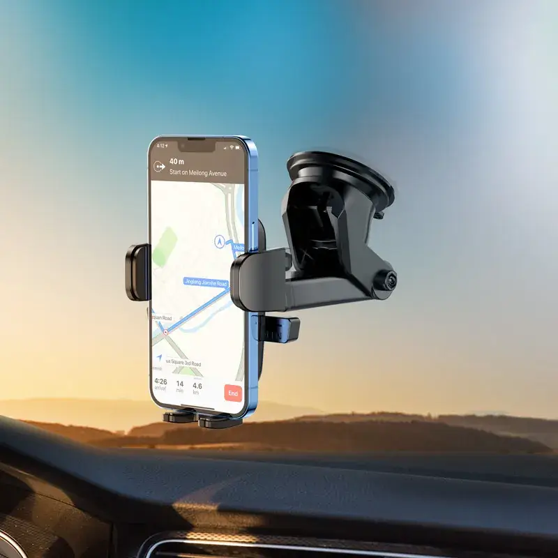 Car Phone Holder with Suction Cup for Windshield - Image 5
