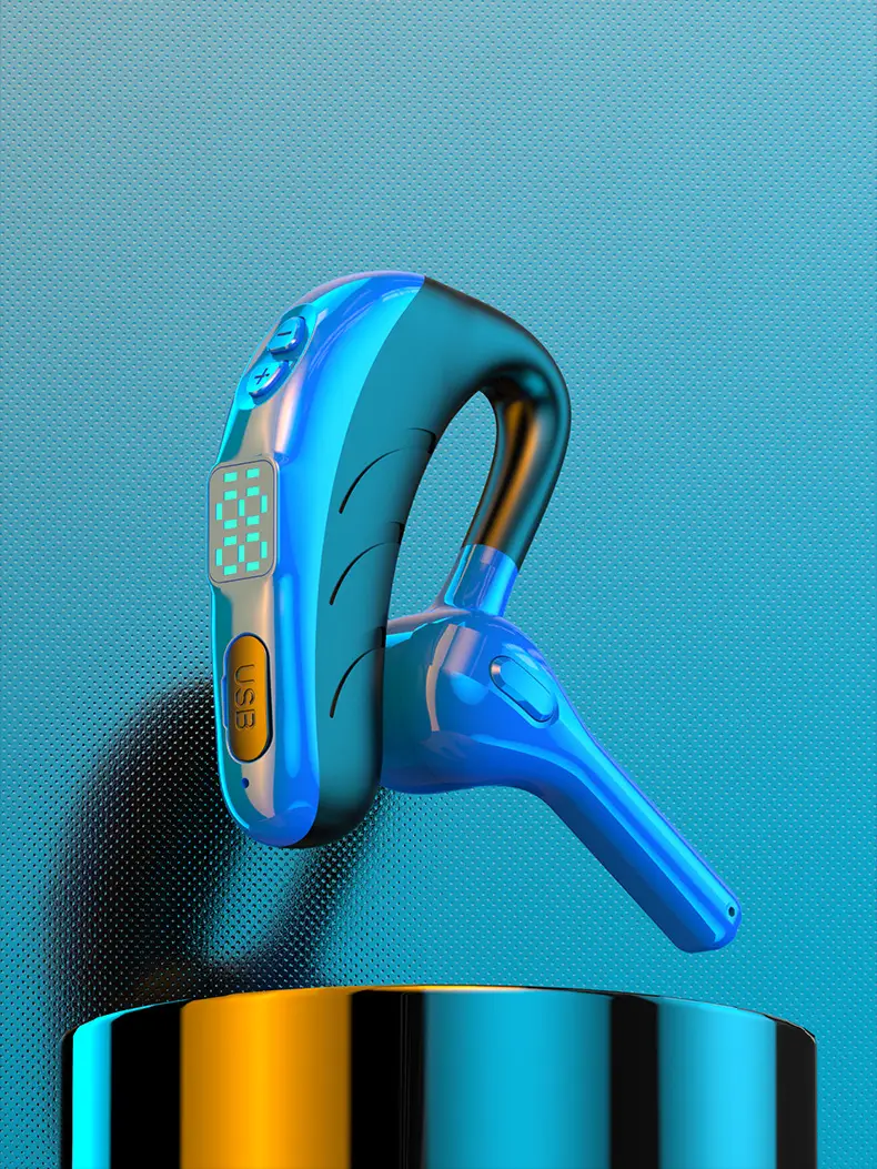 Wireless Bluetooth Headset with Power Display & Noise Reduction — feature 18
