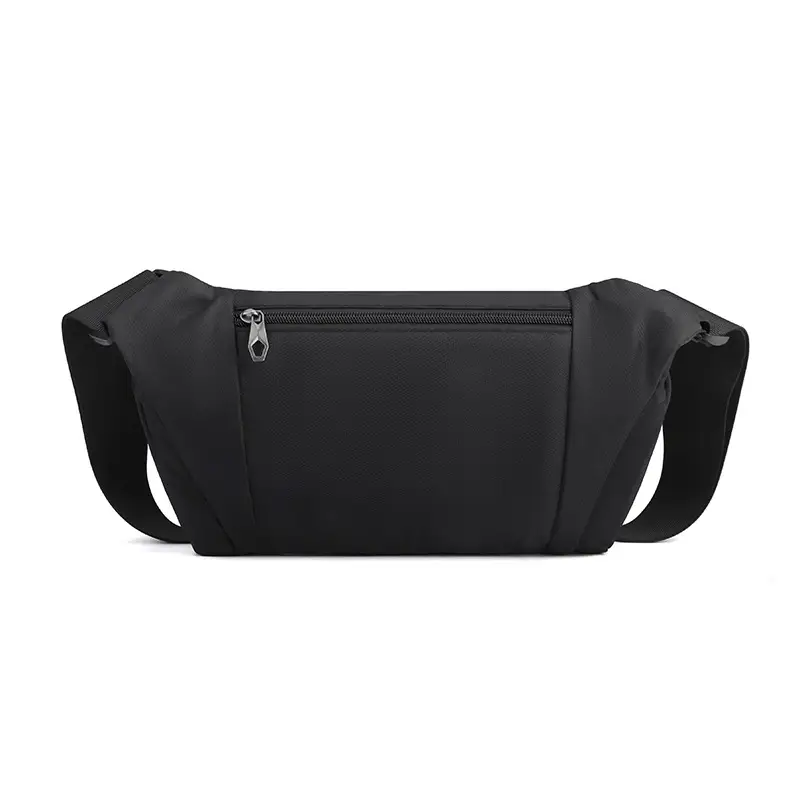 Men's Navy Blue Crossbody Chest Bag Large Capacity - Image 7