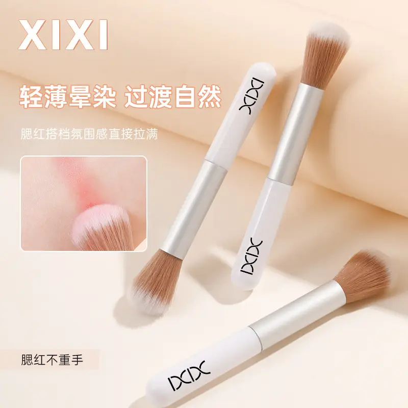 Nose Shadow Brush with Fiber Hair & Highlighting Function - Image 4