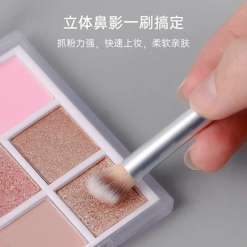 Nose Shadow Brush with Flame Light for Makeup