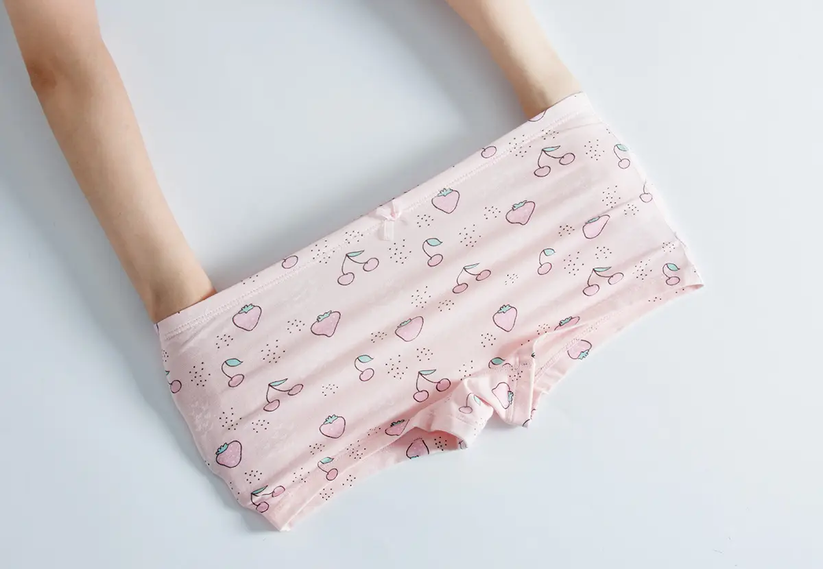 New Korean Girls Cotton Printed Box of 2 Underwear — feature 12