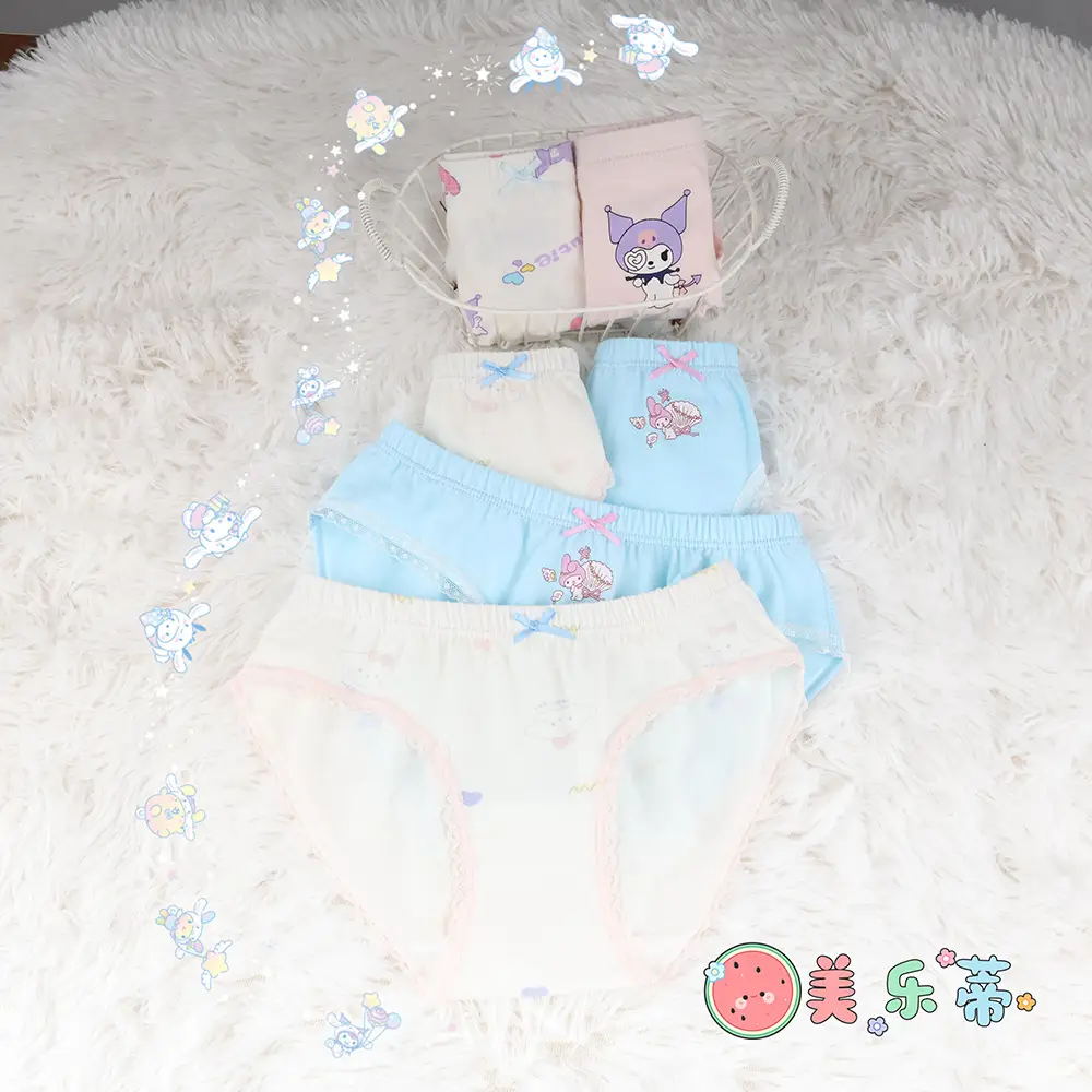 New Korean Girls Cotton Printed Box of 2 Underwear - Image 29