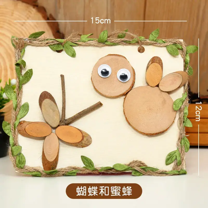 Kids DIY Wood Branch Painting Kit for Kindergarten - Image 3