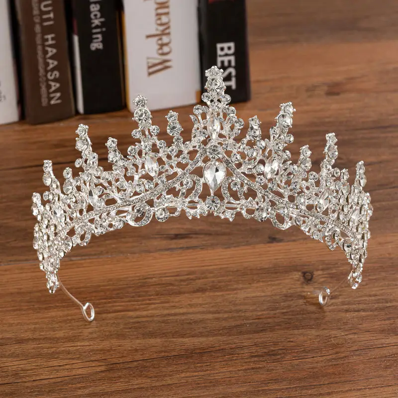 Crystal Bridal Crown for Weddings & Parties - Image 6