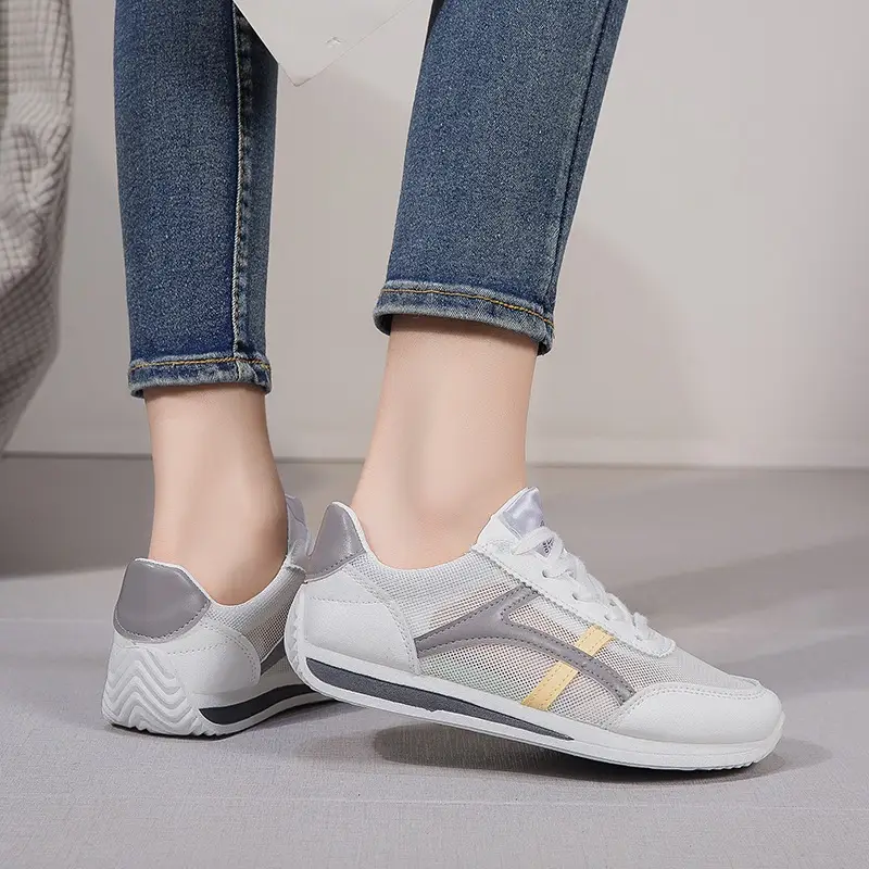 Women White Mesh Casual Shoes 2025 Summer - Image 8
