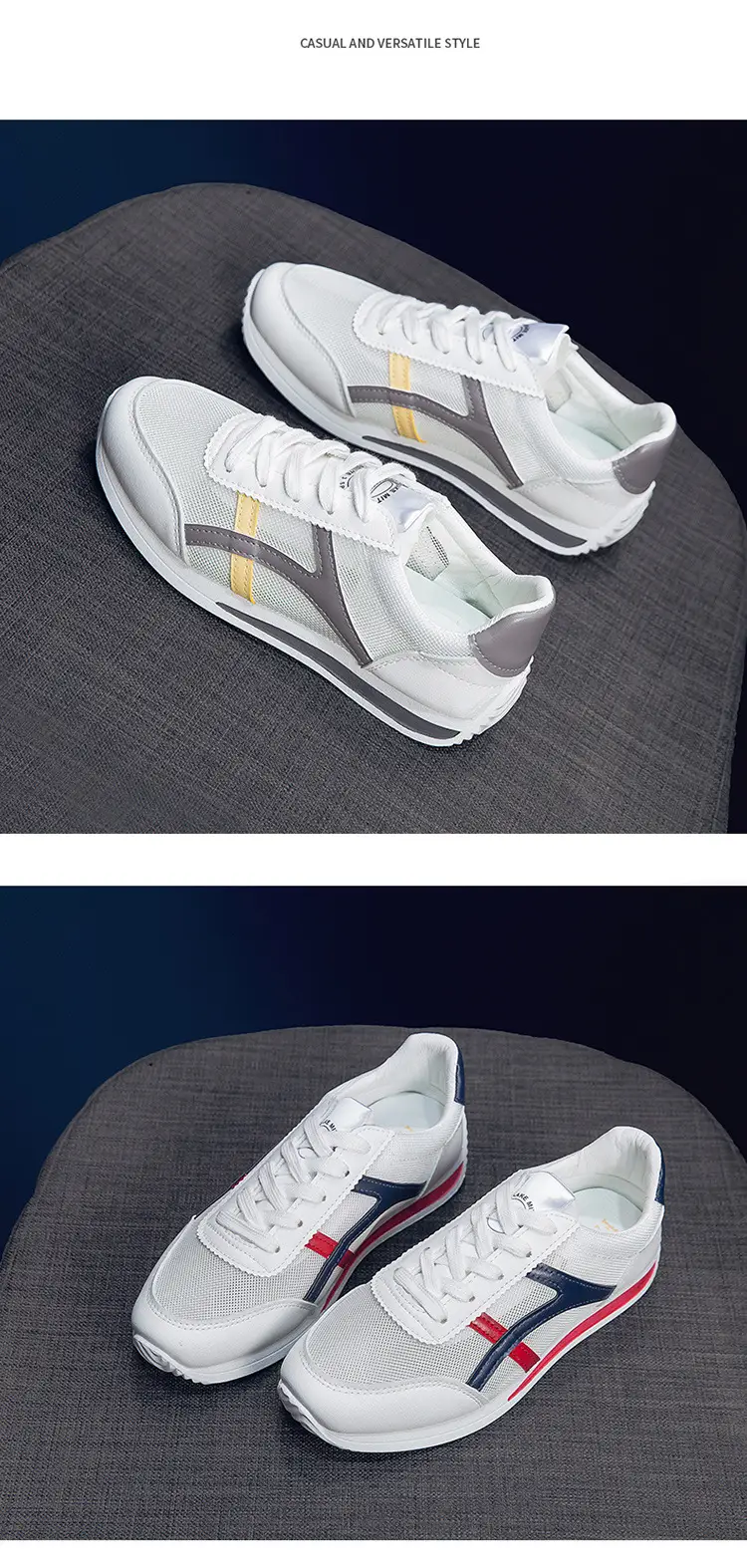 Women White Mesh Casual Shoes 2025 Summer — feature 18