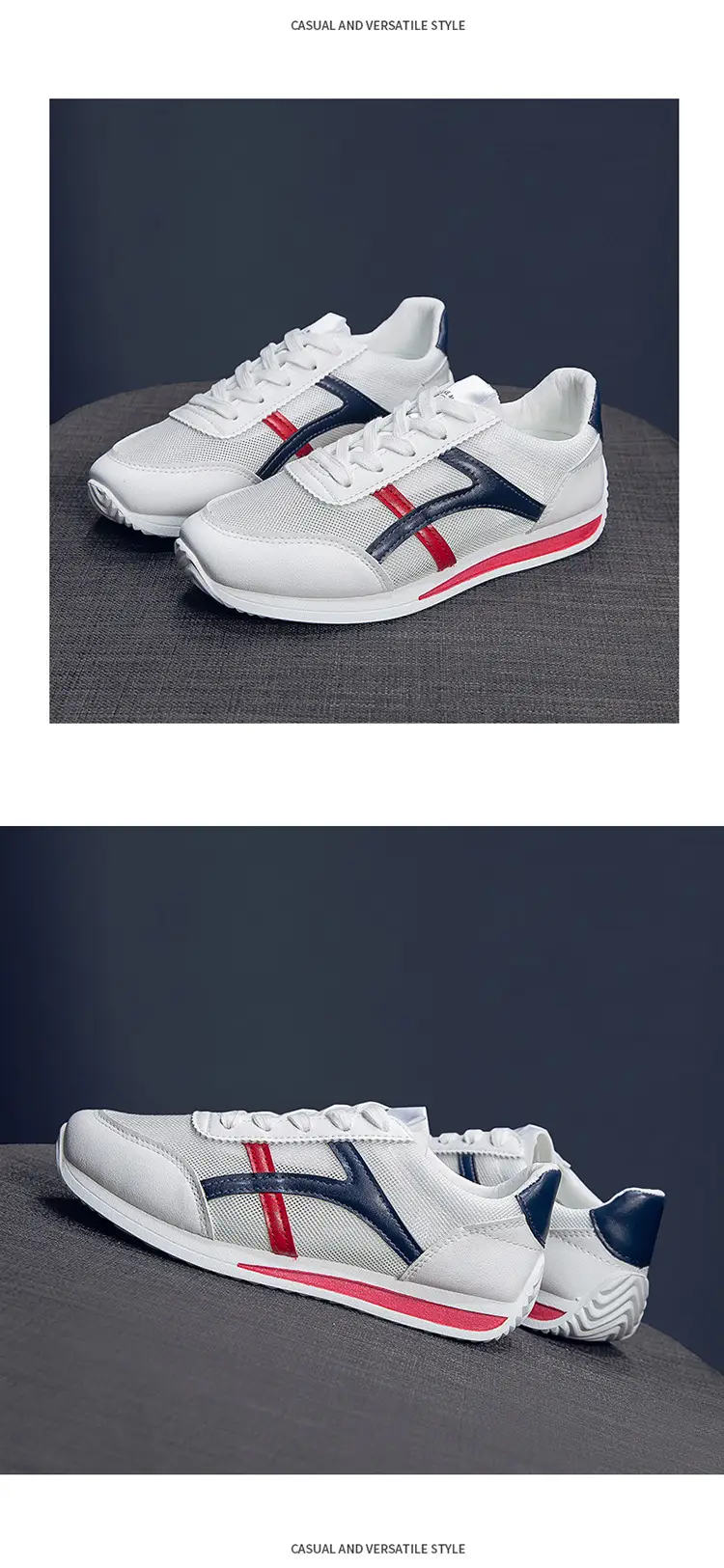 Women White Mesh Casual Shoes 2025 Summer — feature 19