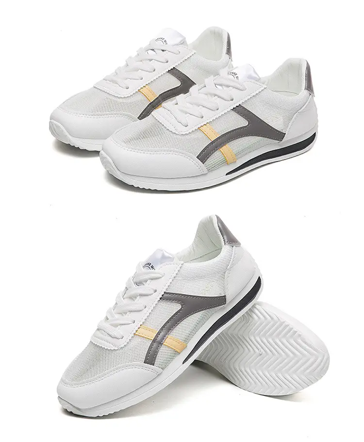 Women White Mesh Casual Shoes 2025 Summer — feature 20