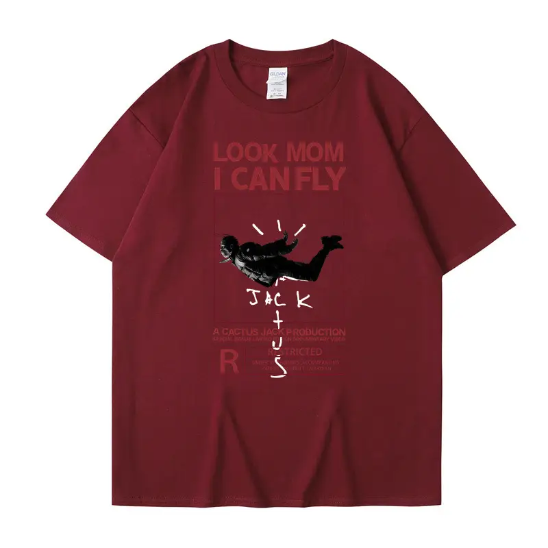 Travis Scott Heavyweight T-Shirt Purple Joint Design