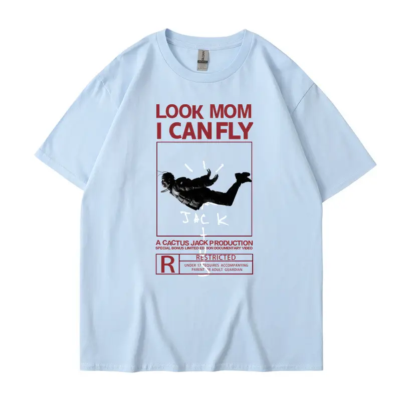 Travis Scott Heavyweight T-Shirt Purple Joint Design