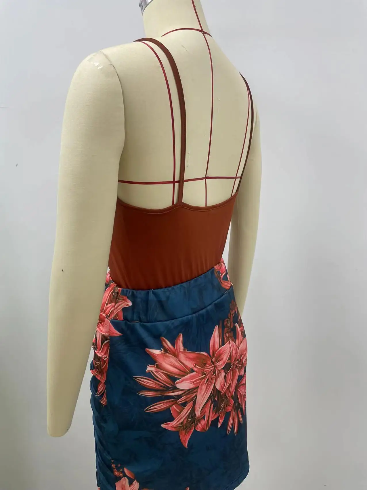 2023 Floral Print Skirt Set for Women — feature 4
