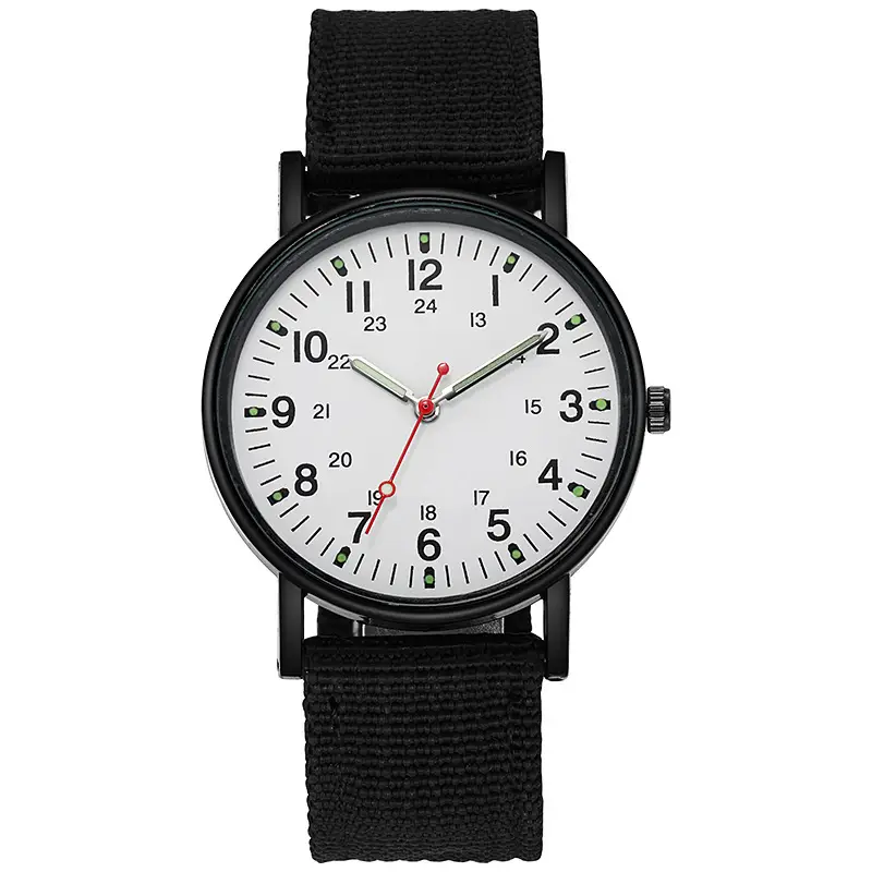 2022 new luminous men's watch men's watch nylon braid leisure sports watch watch factory wholesale in stock
