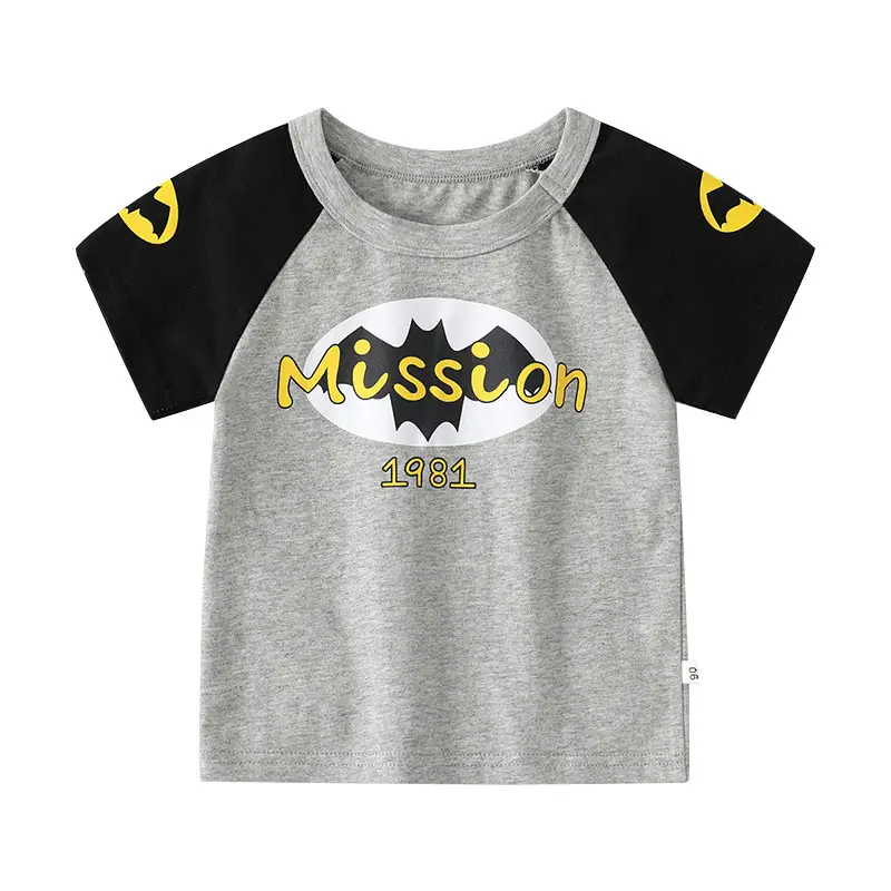 Korean Style Boys T-Shirt 2023 Thin Breathable Summer - Image 6
