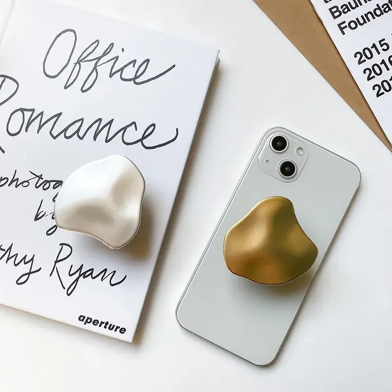 Metal Airbag Phone Holder with Gold Finish - Image 5