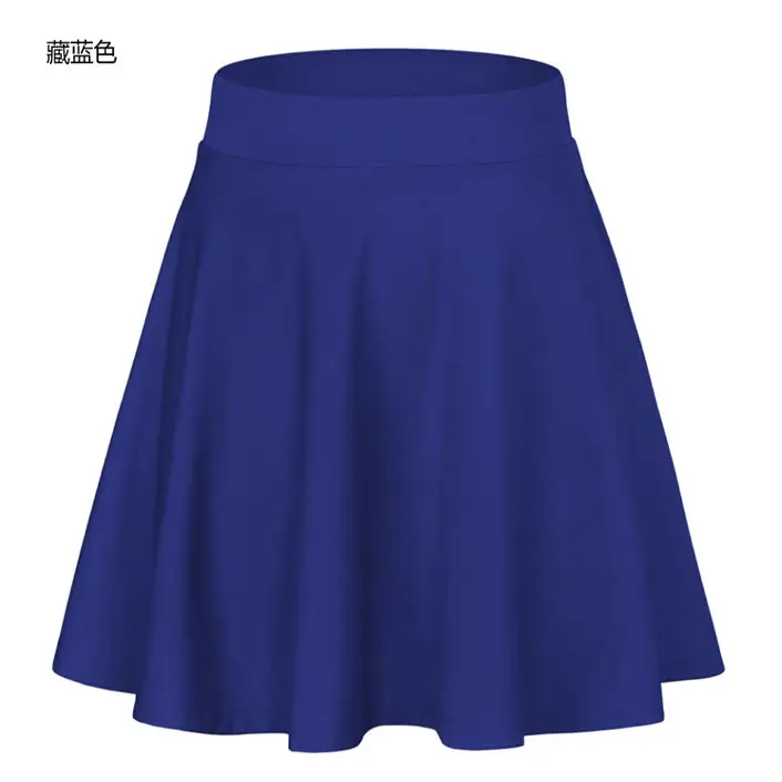 Black A-Line Skirt Women's Summer High Waist