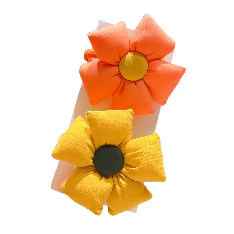 Cute Flower Plaid Hair Band for Girls Kids - Image 56